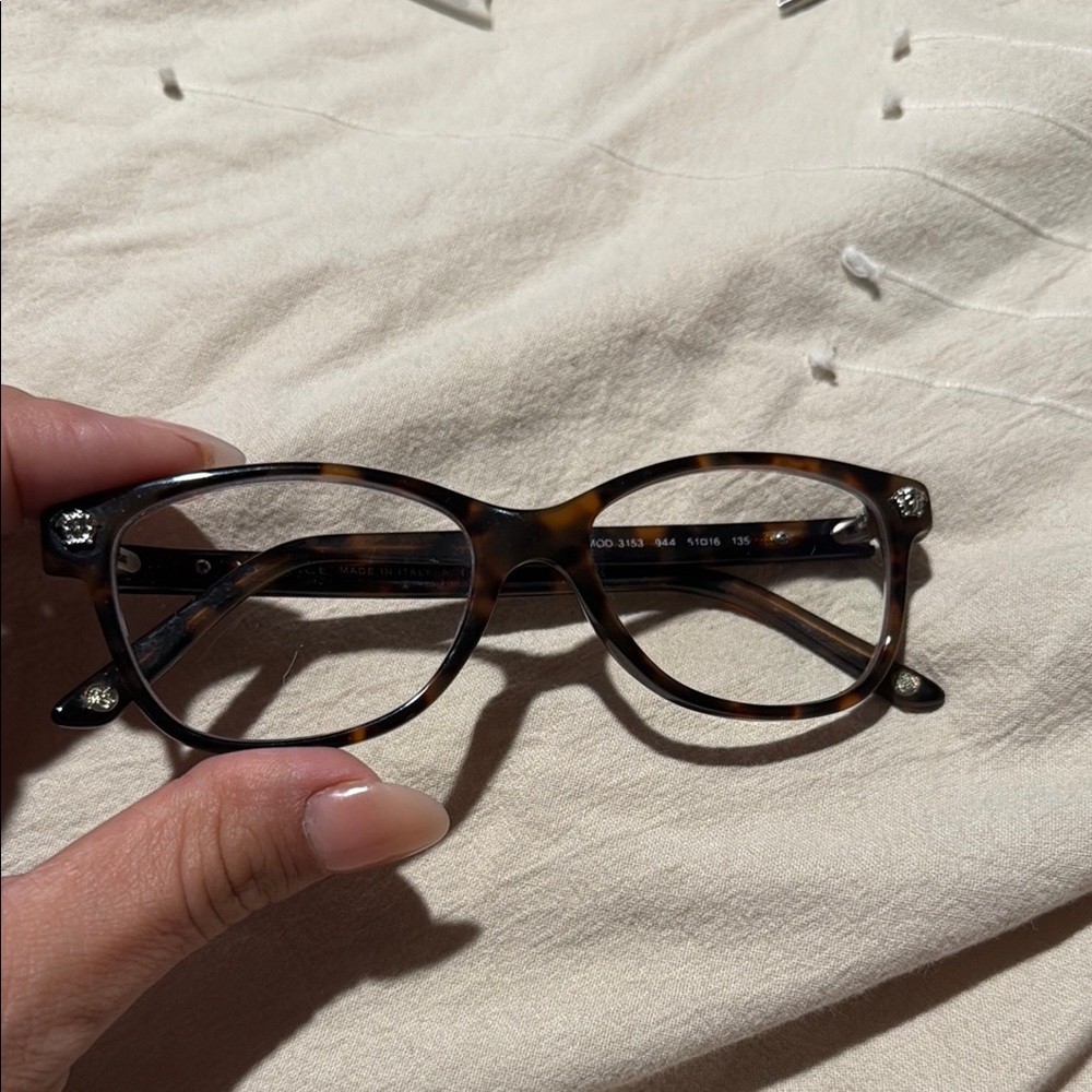 Versace Tortoise Shell Eyeglasses - image 6